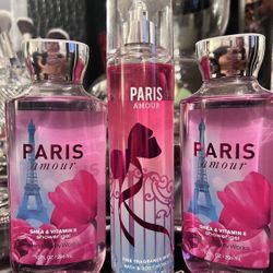 Paris Amour Bath Body Works Set