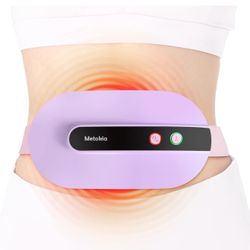 Portable Cordless Heating Pad, Electric Waist Belt Device, Heating Pad for Back Pain with 3 Modes, Portable Electric Fast Heating Belly Wrap Belt 