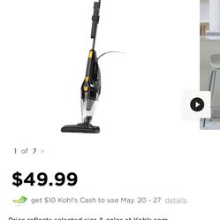 60% OFF BRAND NEW OPEN BOX EUREKA BLAZE 3 IN 1 STICK VACUUM.  WAS $49.99!!  NOW ONLY $20 💰💰