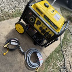 Champion Power Equipment 11,500/9,200-Watt Electric Start Gasoline, Propane and Natural Gas Tri-Fuel Portable Generator with CO Shield