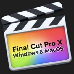 Final Cut Pro X - Latest | MacOS+Windows | Desktop/Laptop/PC/Computer | Video Edits Clip