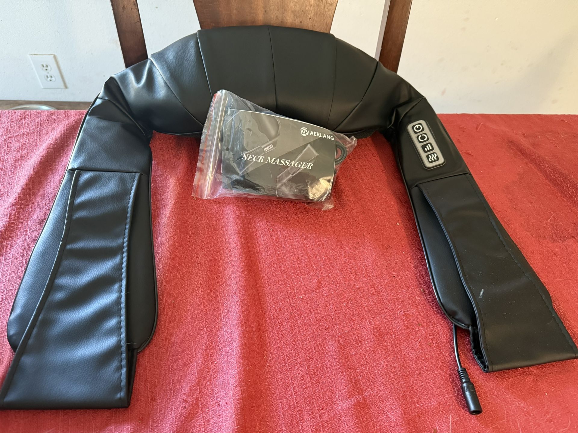 Back and Neck Massager , Includes Car Charger