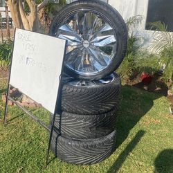 Tires semi new