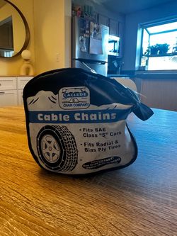 SAE Class “S” Tire Cable Chains