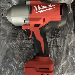 MILWAUKEE BRUSHLESS M18 IMPACT 1/2 NEW HEAVY DUTY $200 FIRM TOOL ONLY 