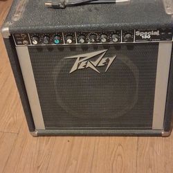 Peavey  S special 130  Solo Series.  1980's  Black