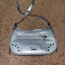 Guess Light Blue Mini Shoulder Bag