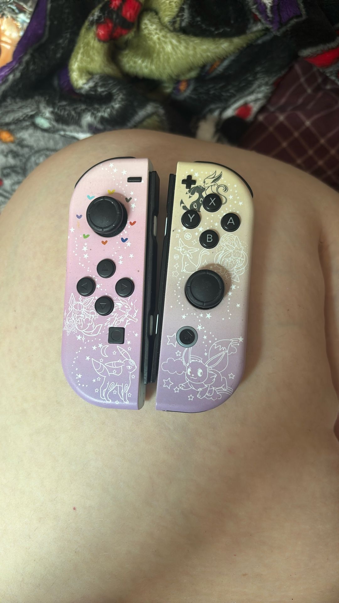 Eevee Pokémon Joycons For Nintendo Switch And Oled