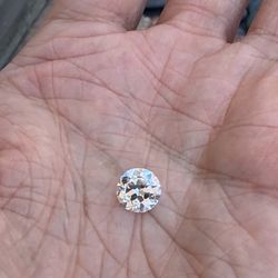 1.60 Carat Round G VS2 Gia certified can make custom ring