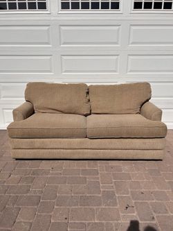 Large Brown Couch - Can Deliver!