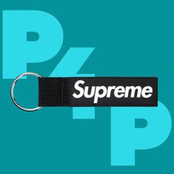 Supreme Webbing Keychain