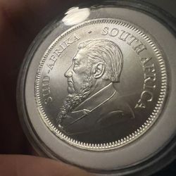 2023 Krugerrand South Africa 1 Oz Silver CoinrR1