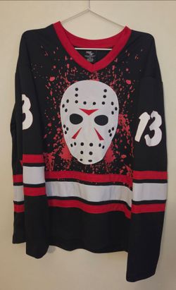 Friday the 13th Jason Voorhees Hockey Jersey Size Medium flawless Pre-owned