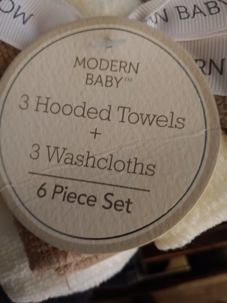 Babies Towel 6 Piece Set 15$