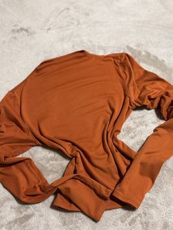 burnt orange top 