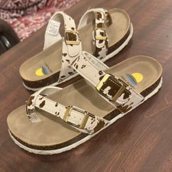 Cow print Sandals 