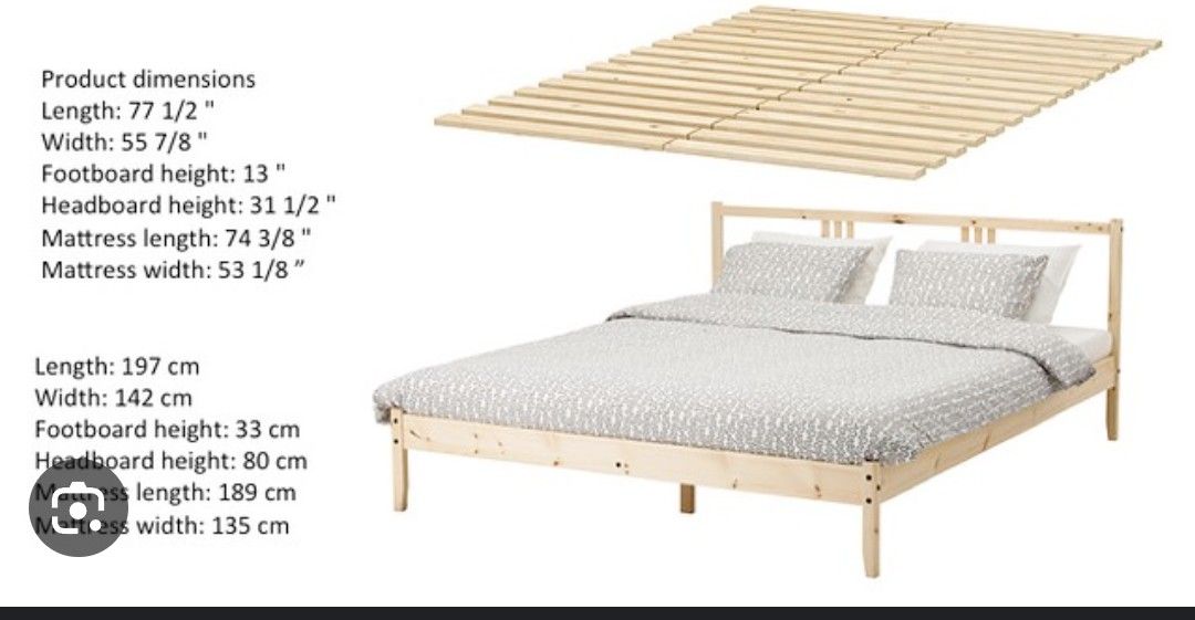 Used Ikea Bedframe (Full Size)