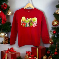 Boys Size Large Grinch Sweatshirt 