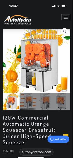 Juicer Orange Comercial