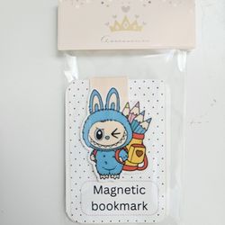 Cute LABUBU Magnetic Bookmarks 