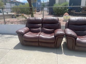 Reclining couch set