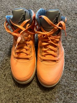 Men’s Nike air Jordan 5 retro crimson bliss Sz 7.5