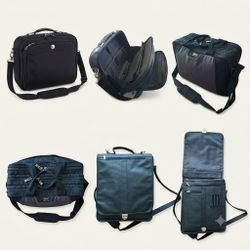 Laptop and Messenger bag.