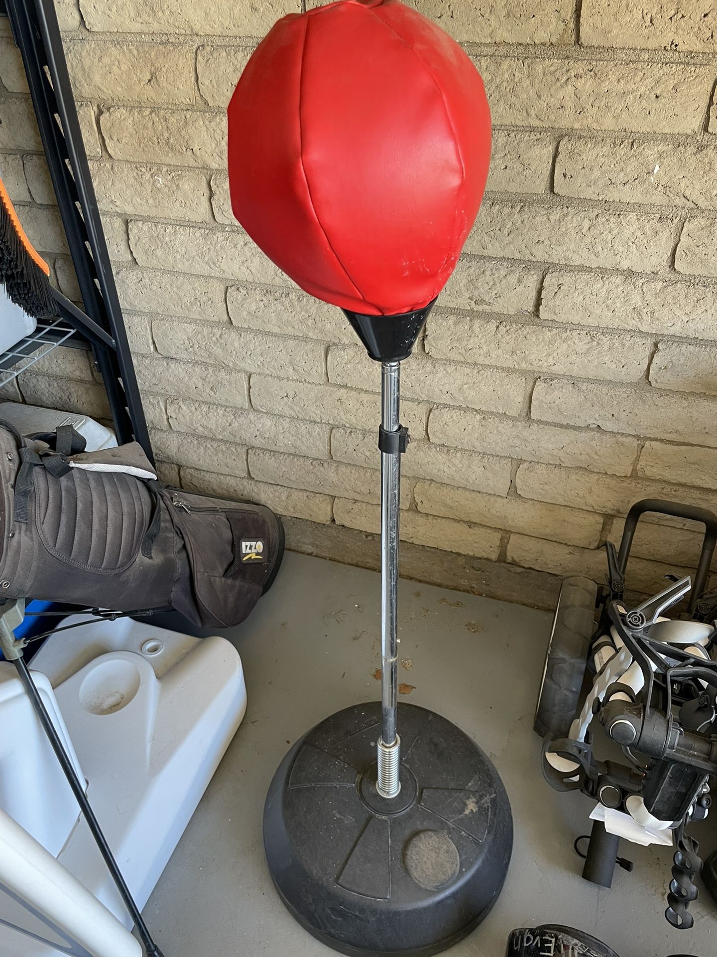 Boxing Gloves And Punching Bag