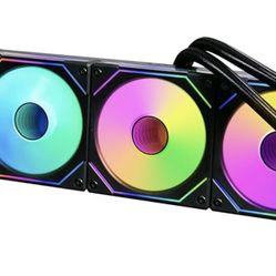 Lian Li Galahad AIO 360 CPU Liquid Cooler - Black