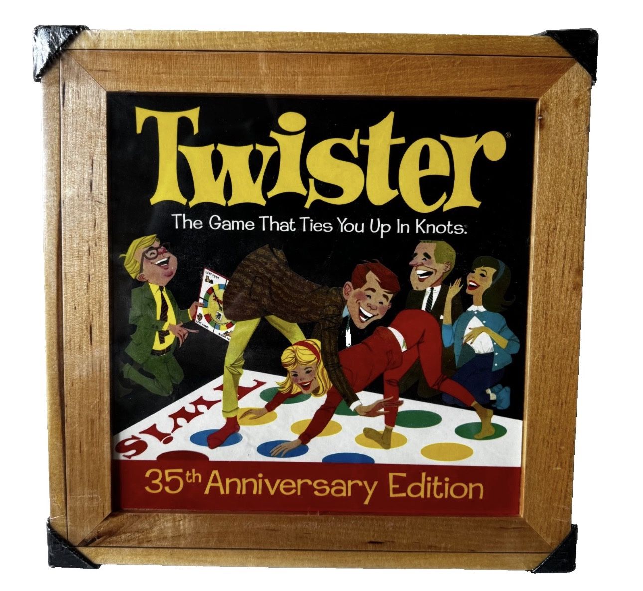 Twister 35th Anniversary Edition Collector’s Wooden Box New Sealed MB Hasbro