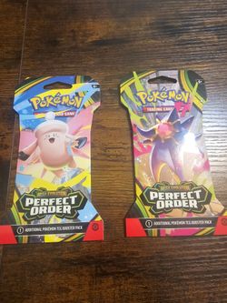 Pokemon TCG Mega Evolution Perfect Order Booster Packs