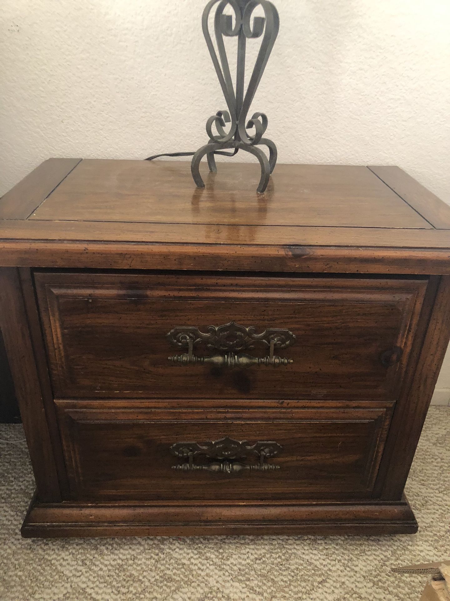 Wood Bedroom Set