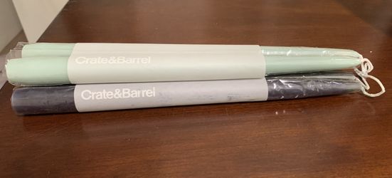 Crate & Barrel Dipped Taper Candles