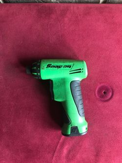 Snap on impact drill battery