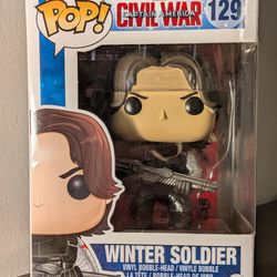 Funko Pop - Winter Soldier #129 - Captain America Civil War