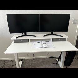 Two LG monitors 