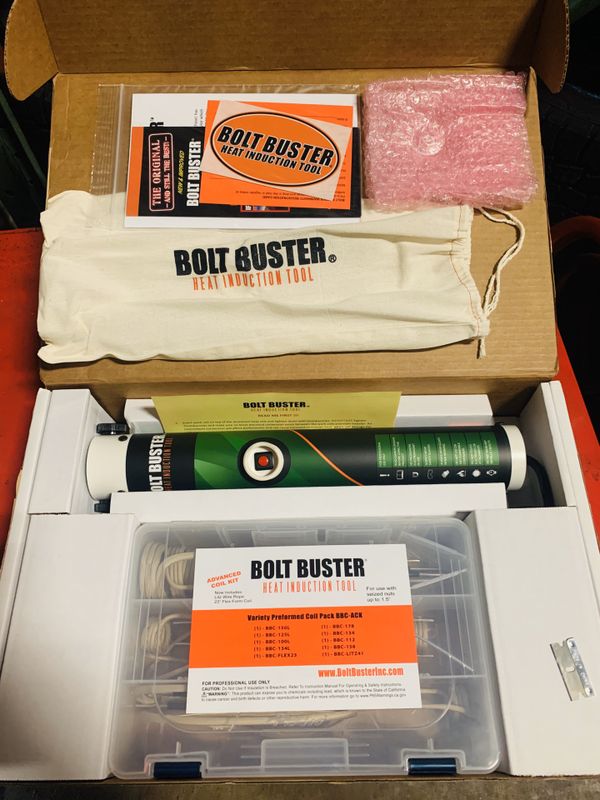 Bolt Buster BB2XACC High Power 1800W Heat Induction Tool Kit for Sale