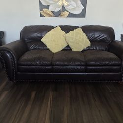Ashley Leather Sofas
