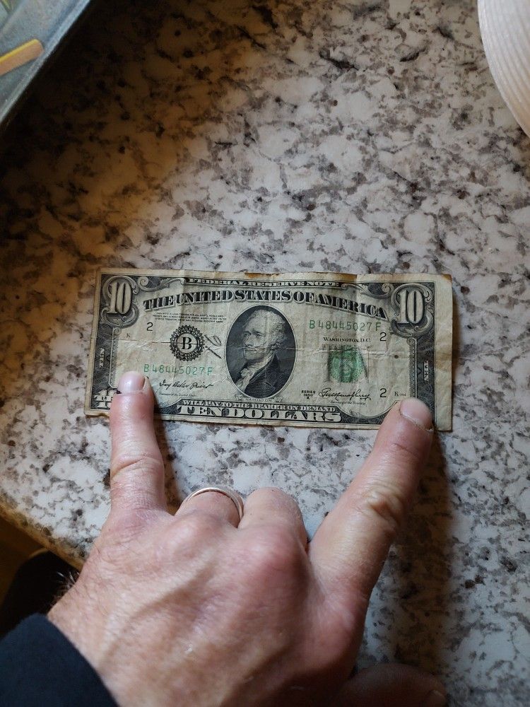 19 50 Series A $10 Bill