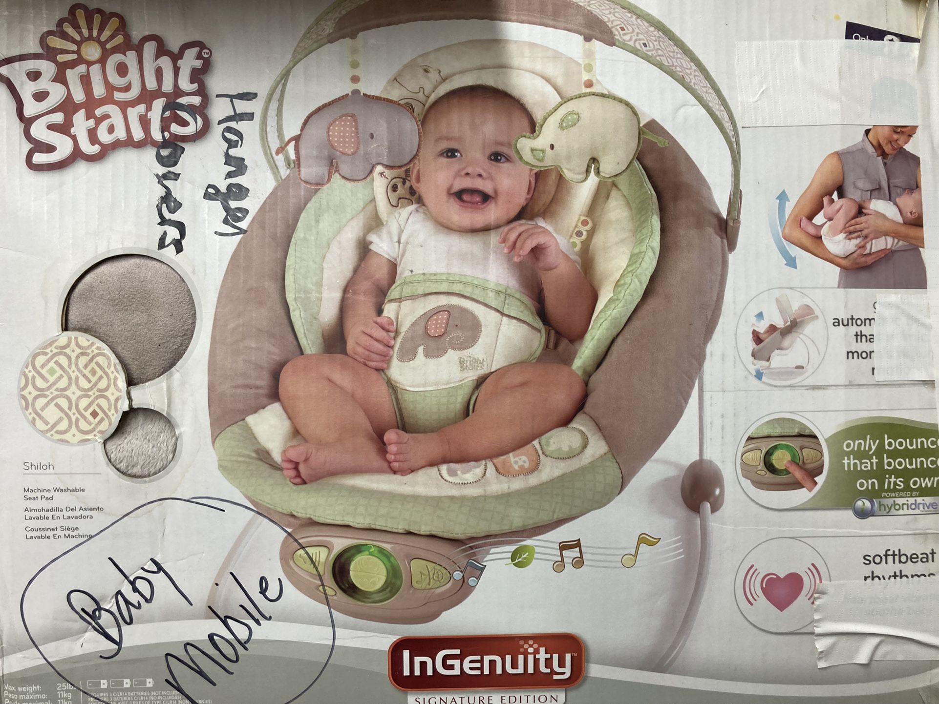 ingenuity signature edition automatic bouncer