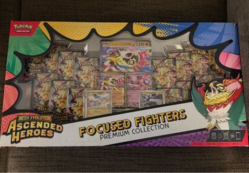 Pokemon Ascended Heroes Focused Fighters Premium Collection