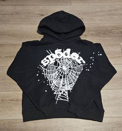 Black Sp5der OG web hoodie size S