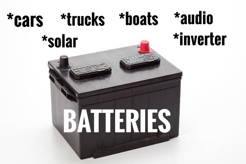 Batteries..... Batteries... Batteries