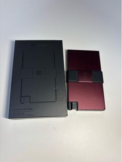 Ekster cardholder 2- maroon 156446-1