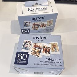 Fujifilm instax mini film 12 packs 120 exposures