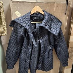 LOW PRICE MOVING- $1800 + TAX RETAIL FERRAGAMO QUILTEDJACKET