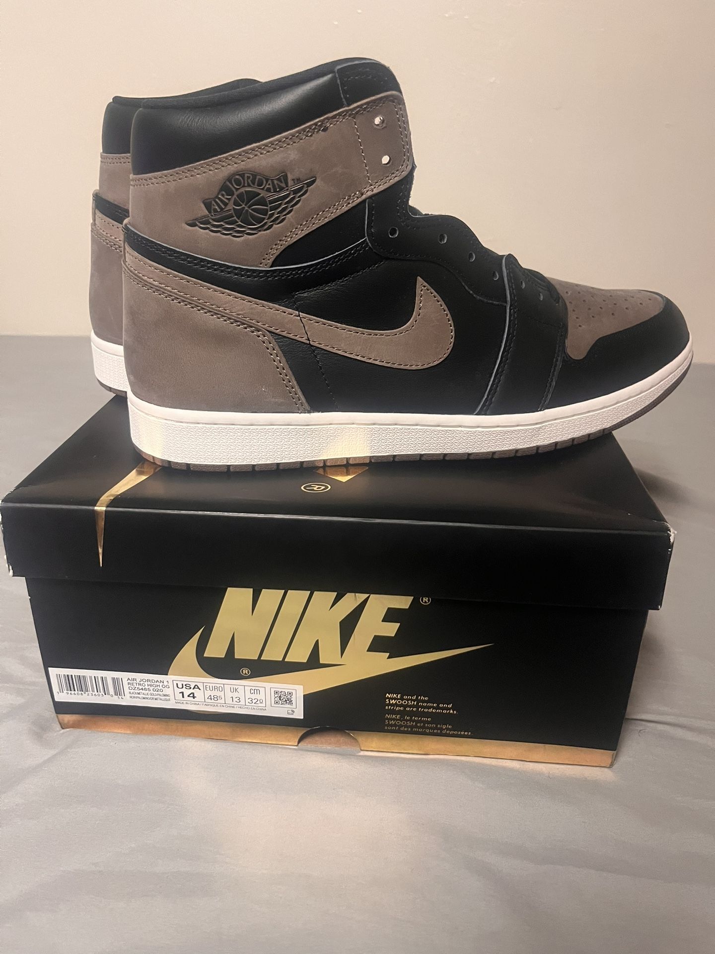 Jordan 1 High OG Retro Palomino size 14