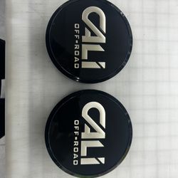 Cali Offroad 5.375” Gloss Black Center Caps
