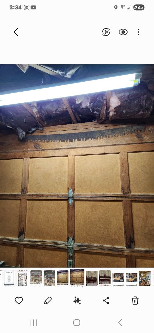 (Set Of 2) 1800's 2 Man Saws ** Antique 