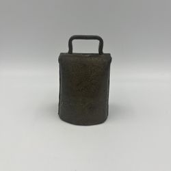 Antique Metal Cow/Goat/Sheep Bell Retro Rustic Country Farmhouse CottageCore